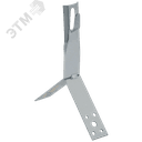 Держатель проводника круглого 6-8мм для конька h=80мм оцинкованная сталь HDZ IEK