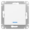 ATLASDESIGN 1-кл ПЕРЕКЛЮЧАТЕЛЬ с подсветкой, сх.6а, 10АХ, механизам, ЛОТОС Systeme Electric