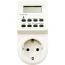 Розетка с таймером (недельная) электронная IP20 16А 3500W FERON