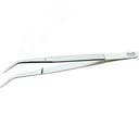 Пинцет для электроники, загнут 40 градусов, острый 160 мм