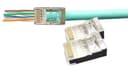 Коннекторы Hyperline PLEZ-8P8C-U-C5-SH-100 (RJ45, CAT.5E, сквозной, 100 шт.)