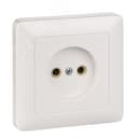 ХИТ Розетка скрытая без заземления 250В 10А белая RS10-132-B Systeme Electric