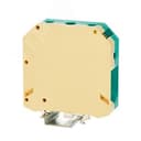 Клемма заземления, винтовой зажим, 2 точки подключения, 95 кв.мм