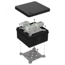 Коробка огнестойкая для о/п 40-0210-FR2.5-6 Е15-Е120 RAL9005 80х80х40 Промрукав