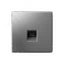 ARTGALLERY розетка компьютерная RJ45, кат. 6A, механизм, сталь GAL000986 Systeme Electric