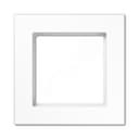 Рамка 1-я для горизонтальной/вертикальной установки Серия- ACreation Материал- термопласт. Цвет- белый JUNG