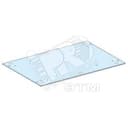 Панель верхняя сплошная IP55 Ш650 Г400