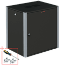 Телекоммуникационный настенный шкаф 9U 600x600 SYSMATRIX WP 6609.920