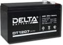 АКБ свинцово-кислотный герметичный Delta DT 1207, 12В, 7Ач