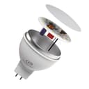 Лампа светодиодная RS GU5.3 7W 220-240V 2700К 7Вт 560лм Ra 90 рефлектор Русский Свет 15011345072