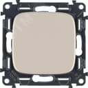 Valena ALLURE Переключатель 10АХ 250В с лицевой панелью Безвинтовые зажимы Слоновая кость