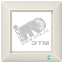 Рамка 1 пост слоновая кость