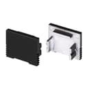 Заглушка SLSLIMH13M BLACK глухая Arlight Пластик 034001