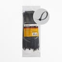 Хомут нейлоновый 3,6x200 мм, d пучка max 50мм, нагрузка 18 кг, черный (100шт в упак), FERON