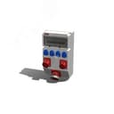 Устройство распределительное настенное пластик IP44 63A корпус 297х504х177 серый