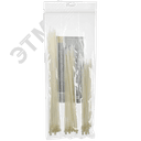 Набор хомутов 3,6х200, 3,6х250, 3,6х300 бел. (75шт/упак) IEK