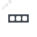Рамка 3-постовая, стекло цвет Маренго Jasmart