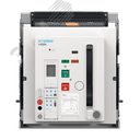 Воздушный выключатель серии HGN, арт. HGN40B3CM2C2S254QBAEL (4000А, 3P, 100кА, выкатной c вертикальным расположением шин, реле GPR-LP, с моторным приводом AC/DC 220В (катушка вкл. AC/DC 220В, катушка откл. AC/DC 220В))