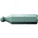 Бита под внутренний шестигранник 842/1 Z Hex с шаром вязкая твердость хвостовик 1/4 C 6.3 2.5X25 мм WERA