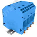 Клемма TU 1-1 винтовая, сечение 150 мм. кв., синяя