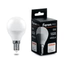 Лампа светодиодная FeronPRO LB1406 Шарик E14 6W 6400K OSRAM LED 38067