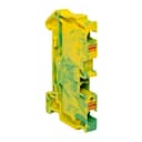 Клеммная колодка пружинная 4 Push-in земля EKF