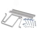 Комплект крепления металлокорпуса к столбу