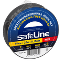 Изолента ПВХ черная 19мм 20м Safeline Росэл