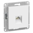 ATLASDESIGN РОЗЕТКА компьютерная RJ45, кат. 5Е, механизм, ЛОТОС ATN001383 Systeme Electric