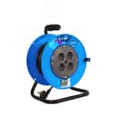 Удлинитель КОСМОС катушка 16А 4 гн ПВС 3*1,5 30м с заземлением