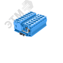 Клемма TC 1-1 пружинная, сечение 35 мм. кв., синяя SUPU