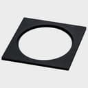 Рамка на 1 светильник Italline IT02QRS1 IT02QRS1 black