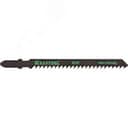 Полотна , T144D, для эл/лобзика, Cr-V, по дереву, ДВП, ДСП, быстрый рез, EU-хвост., шаг 4мм, 75мм, 2шт