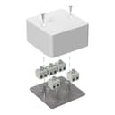 Коробка огнестойкая для кабель-канала 40-0460-FR2.5-10 Е15-Е120 RAL9003 85х85х45 (44 шт/кор) Промрукав