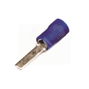 Наконечник-гильза НШпИ 2.5-12 с изолированным фланцем синий (100шт)