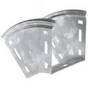 Поворот плавн. 45град тип В20 ESCA 80х150мм HDZ IEK