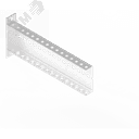 Консоль 115х40 основание 300 облегченная
