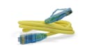 Патч-корд U/UTP Hyperline PC-LPM-UTP-RJ45-RJ45-C6-0.3M-LSZH-YL