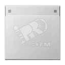 Клавиша с полем для надписи алюминий AL2990NA JUNG