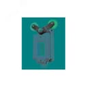 Выключатель путевой ВП 16Е-23Б-251-55 У2.3, V-образный рычаг с роликомна каждом плече, с сальником, cамовозврат, 1з+1р, IP55