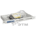 Кросс оптический 1U распределительный укомплектованный SC (Simplex) 20шт (OS2) ITK