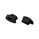 Заглушка ARHBENTW11 BLACK с отверстием Arlight Пластик 039584