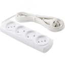 Удлинитель "Премиум" 7м/3роз. (ПВС 2х0,75) черный СКРАП