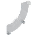 Перегородка SEP для угла CS90 H100, в комплекте с крепежными элементами и необходимыми для монтажа, г/о