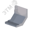 Лоток монтажный угловой 90 вверх ЛУ90В.400.100.426.1,5.1