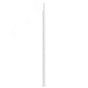 Snap-On колонна пластиковая с крышкой из пластика 2 секции 2,77 метра, с возможностью увеличения высоты колонны до 4,05 метра, цвет белый