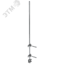 Молниеприемник с держателями L=2м алюминий IEK