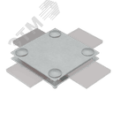 Соединитель крестообразный для полосы до 30 мм с 2 пластинами CU