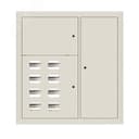 Щит этажный 8 кв. RAL9002 (1000х950х160) PROxima