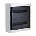 Щит настенный с дверцей 36 модулей IP65 серый с клеммным блоком 63А DKC